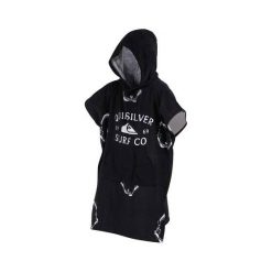 Beach And Pool Toys Quiksilver Youth Tooth Pick Hooded Towel Black